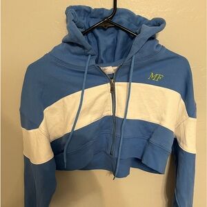 Mayfair cropped zip up hoodie size XS